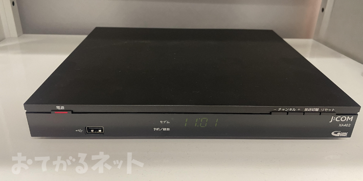 JCOMテレビチューナーXA402