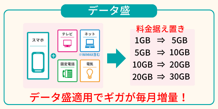 データ盛