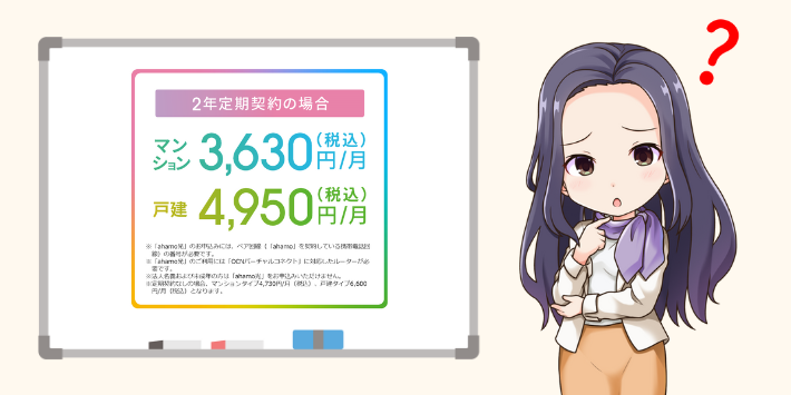 ahamo光 3630円