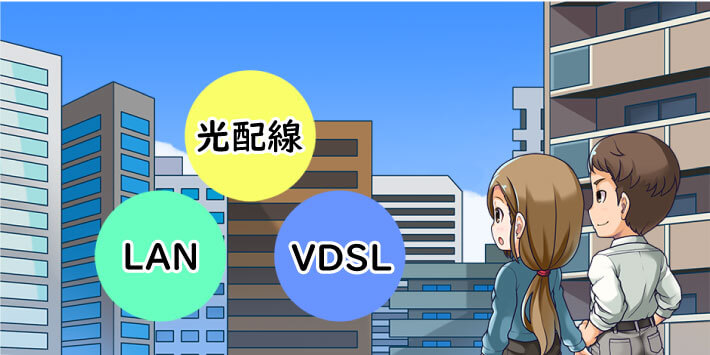 光回線の配線方式