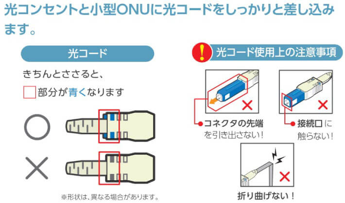 光回線が繋がらない原因がケーブルにある場合
