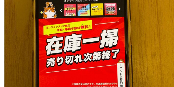 在庫一掃売り切れ次第終了