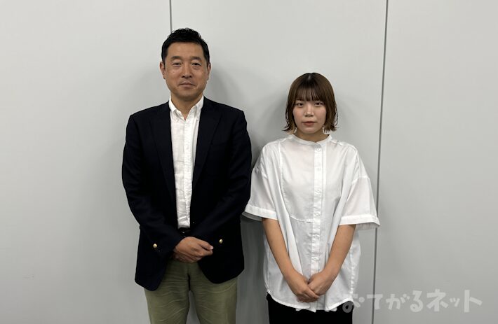 株式会社オプテージ コンシューマ事業推進本部 eo光担当 山内さんと立石さん