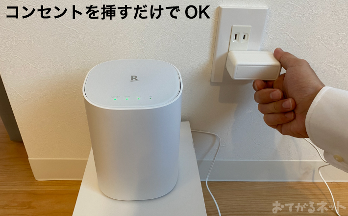 状態はきれいですRakuten turbo 5G  ターボ Wi-Fi