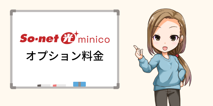 So-net光minicoのオプション料金