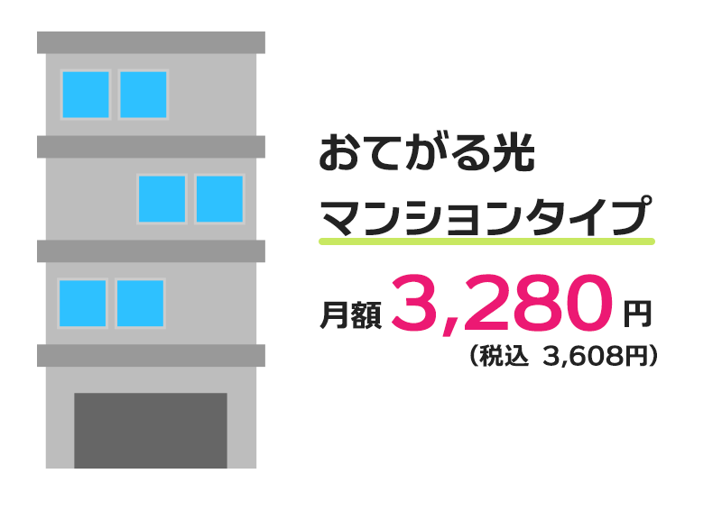 マンションタイプ料金表